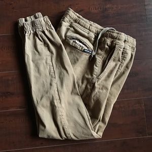 Men's Khaki Joggers Waist 36